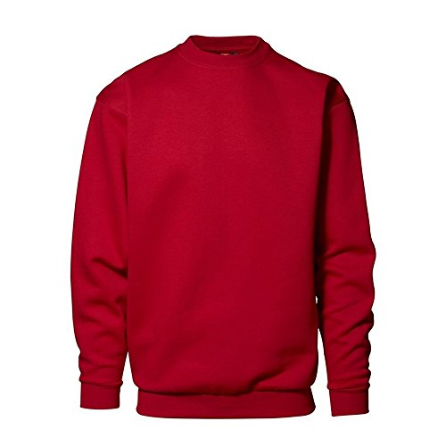ID Unisex Pro Wear Sweatshirt (4XL) (Rot) von Rex & Holm