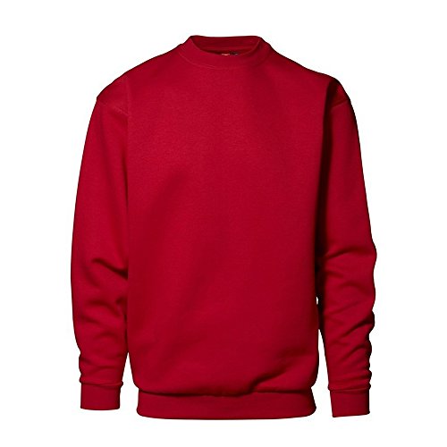 ID Unisex Pro Wear Sweatshirt (5XL) (Rot) von Rex & Holm