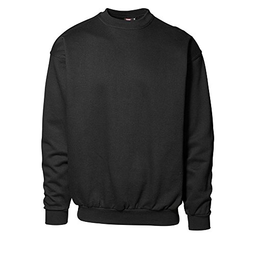 Rex & Holm ID0600 Klassisches Damen und Herren Sweatshirt schwarz XL von Rex & Holm