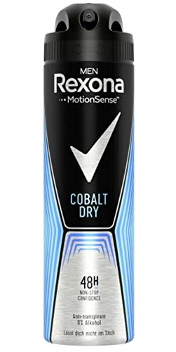 6 x REXONA Men Deospray "COBALT DRY" Motion sense - 150 ml von Rexona