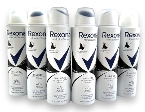 6 x REXONA Women Deospray "Invisible Diamond" - 150 ml von Rexona