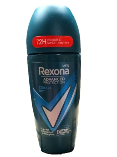 6er Pack - Rexona Men Deo Roll-on Advanced Protection 72H - Cobalt Dry - 50ml 6er Pack - Rexona Men Deo Roll-on Advanced Protection 72H - Cobalt Dry - 50ml von Rexona