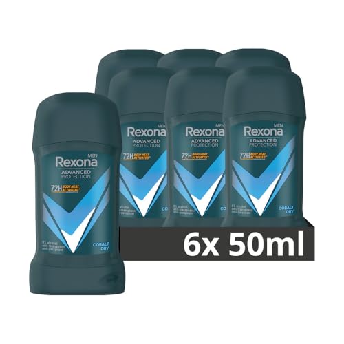 6x Rexona Men Deodorant Stick Advanced Protection Cobalt Dry 50ml von Rexona