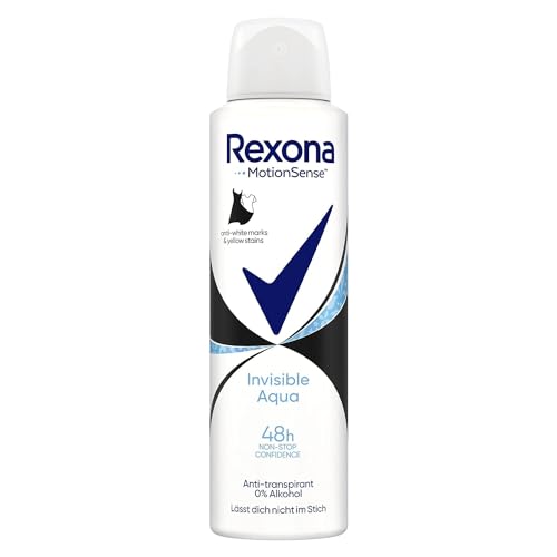 REXONA WOMEN MotionSense INVISIBLE AQUA 48h ANTI-PERSPIRANT SPRAY 5.0 Oz / 150 ml by Rexona Women von Rexona