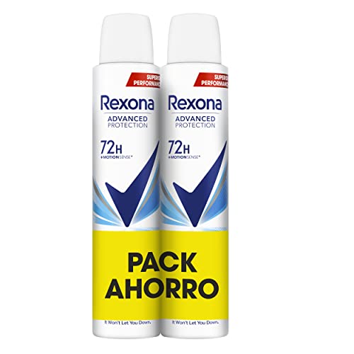 Rexona Advance Protection Cotton Dry 72h Deodorant für Damen, 2 x 200 ml von Rexona