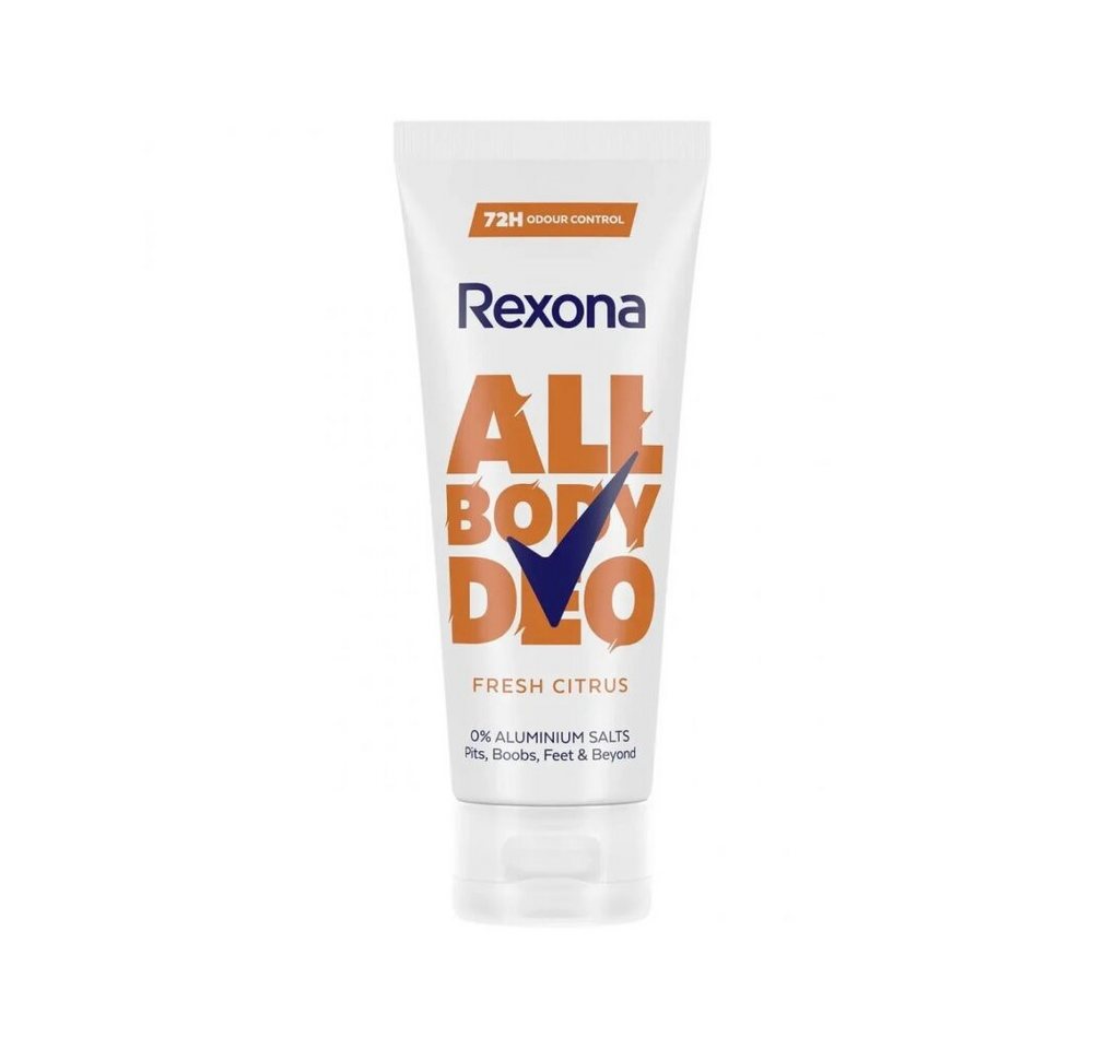 Rexona Körperpflegemittel FRESH CITRUS UNISEX-Ganzkörper-Deocreme 75 ml von Rexona