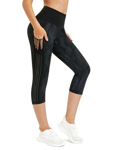 Rexspek Leggings Damen mit Tasche,Blickdicht Sporthose Damen Jogginghose Damen High Waist Leggins Fitnesshose S von Rexspek