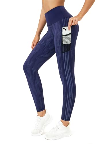 Rexspek Sporthose Damen mit Tasche, Blickdicht Sport Leggings, Jogginghose, Leggins Fitnesshose XXL von Rexspek