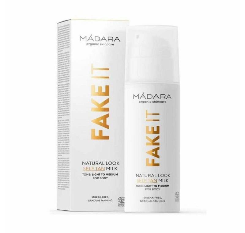 Reyher Körperpflegemittel Mádara Madara Fake It Leche Autobronceadora Tono Light to Medium 150ml von Reyher