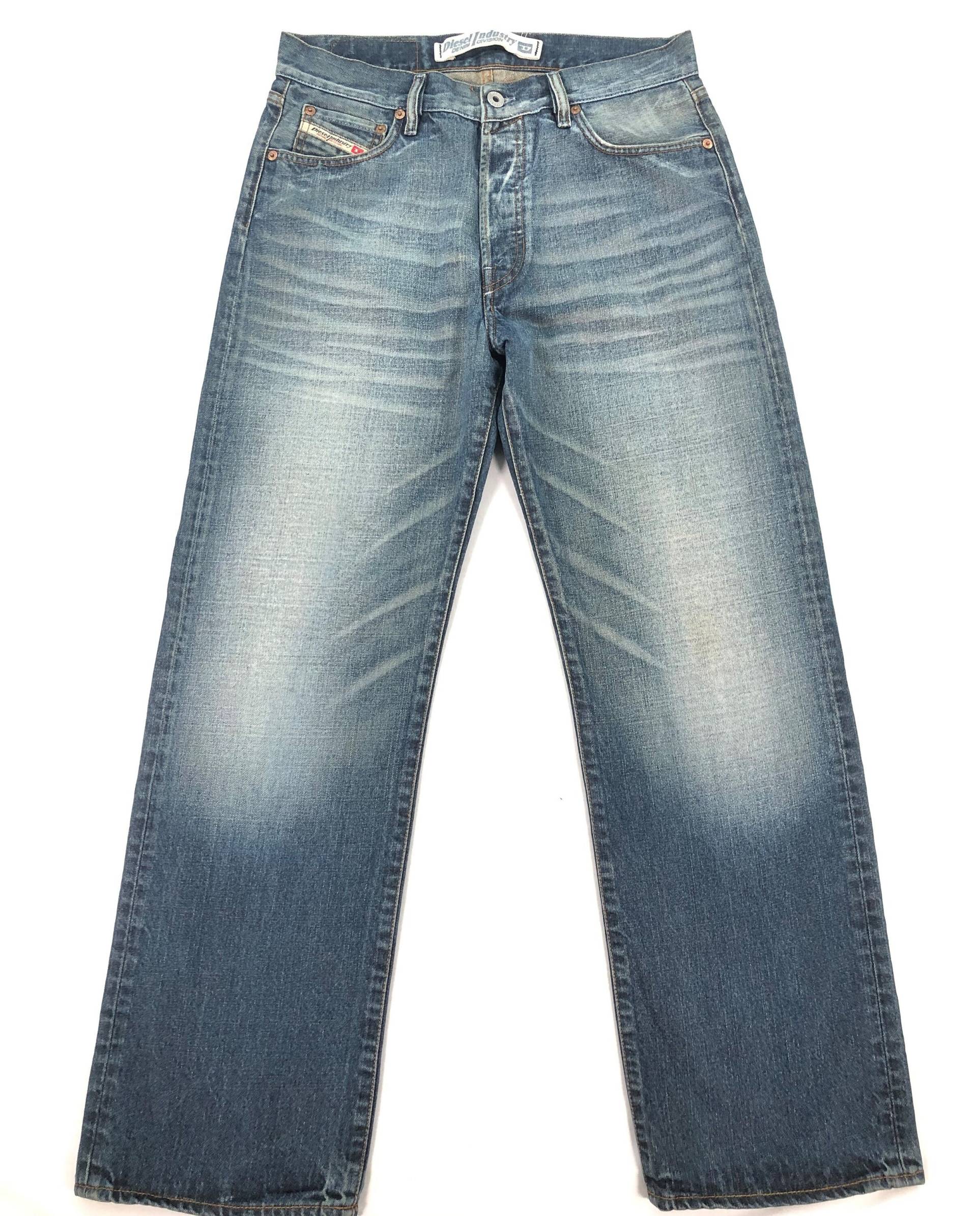 Vintage Diesel Light Wash Jeans Made in Italy, Diesel Men Jeans, Blue Taille 31 von RezekiShopRoom