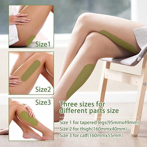 Rfeeuubft 3er-Pack Cellulite-Reduktionspflaster – Aufkleber Zur Reduzierung Von Cellulite, Straffung und Formung Von Beinstraffungsaufklebern, Langlebig, Einfach zu Verwenden von Rfeeuubft