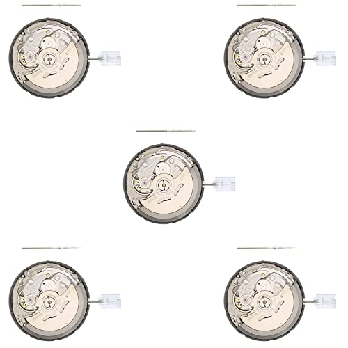 Rfeeuubft 5X NH35 Bewegung Tag Datum Eingestellt Hoch Genaues Automatisches Mechanisches Armband mit Uhr Uhrwerk Stahl Stiel von Rfeeuubft