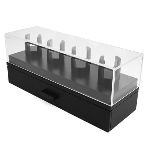 Rfeeuubft Luxuriöse Aufbewahrungsbox für Uhren und Messer Aus Walnussholz mit 4 Positionen, Aufbewahrungsbox für Schmuck, Ringe, Armbänder, Sonnenbrillen, Langlebig, Einfach zu Verwenden und Gut Verar von Rfeeuubft