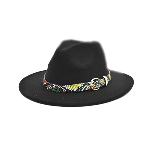 Rfmfkkg Fedora-Hut, Woll-Jazz-Hut, Party-Hüte, Damen-Fedora-Hüte, Herren-Hüte, Zylinderhüte, Panama 16 59-61cm Rfmfkkg Fedora-Hut, Woll-Jazz-Hut, Party-Hüte, Damen-Fedora-Hüte, Herren-Hüte, Zylinderhüte, Panama 16 59-61cm von Rfmfkkg