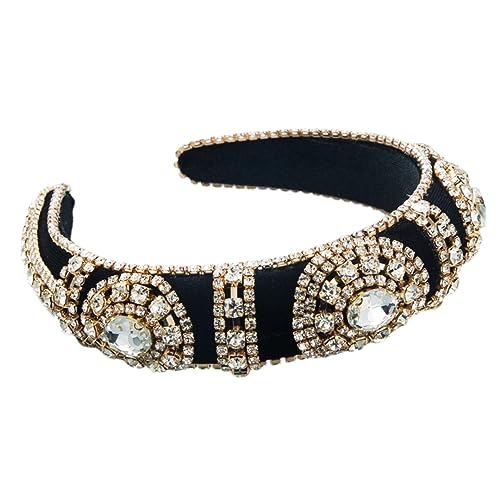 Rfmfkkg Frauen Kristall Tiara Haarband Barock Strass Diamant Stirnband Party Hochzeit Haarschmuck 19 von Rfmfkkg