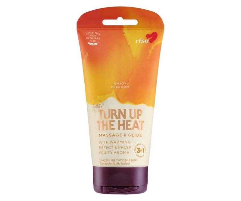 Rfsu Gleit- und Massagegel Turn Up The Heat - Massage & Glide Gel, Tube mit 150ml, 1-tlg., sinnlich duftendes Gleitgel mit Wärme-Effekt Rfsu Gleit- und Massagegel Turn Up The Heat - Massage & Glide Gel, Tube mit 150ml, 1-tlg., sinnlich duftendes Gleitgel mit Wärme-Effekt von Rfsu