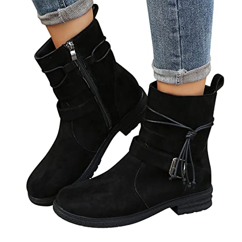 Rglashcier Cowboystiefel Damen Schwarz,Stiefeletten Damen Wildleder Sommer Cowboystiefel Cowboy Halbstiefel Elegant Westernstiefel Ankle Boots Classic Damenstiefel Rglashcier Cowboystiefel Damen Schwarz,Stiefeletten Damen Wildleder Sommer Cowboystiefel Cowboy Halbstiefel Elegant Westernstiefel Ankle Boots Classic Damenstiefel von Rglashcier
