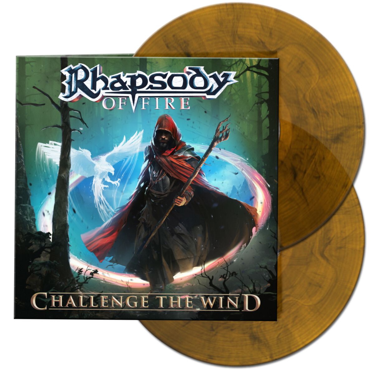 Challenge The Wind von Rhapsody Of Fire - 2-LP (Coloured, Limited Edition) von Rhapsody Of Fire