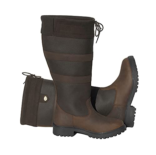 Rhinegold Damen 810W-7-Braun Elite Brooklyn Stiefel, Bein, Schwarz, Weite Passform, 40 EU Rhinegold Damen 810W-7-Braun Elite Brooklyn Stiefel, Bein, Schwarz, Weite Passform, 40 EU von Rhinegold