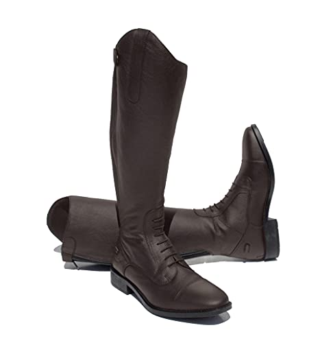 Rhinegold Unisex Luxus-Reitstiefel aus Leder, braun Rhinegold Unisex Luxus-Reitstiefel aus Leder, braun von Rhinegold