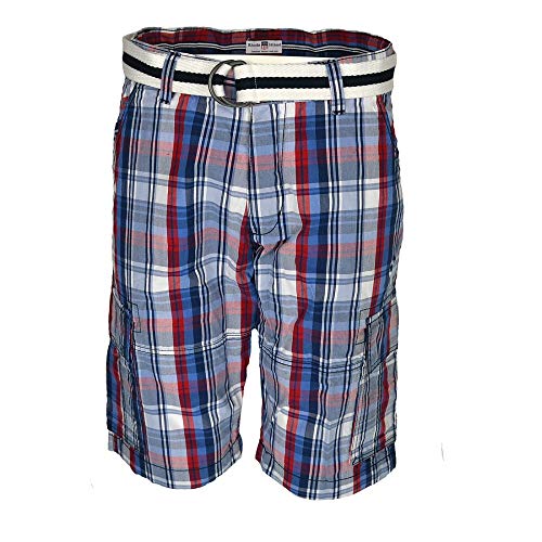 Rhode Island Herren Bermuda Cargo Shorts Hose Cargohose Größe W33 von Rhode Island