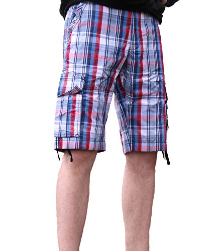 Rhode Island Herren Bermuda Cargo Shorts Hose Cargohose Größe W33 von Rhode Island