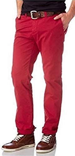 Rhode Island Hose Chinohose Herren Rot - Gr. 31/32 von Rhode Island