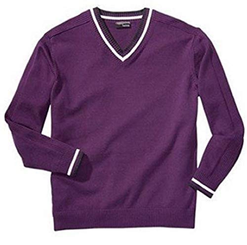 Rhode Island Pullover mit V-Ausschnitt von Heine in Lila Gr. 52/54 von Rhode Island