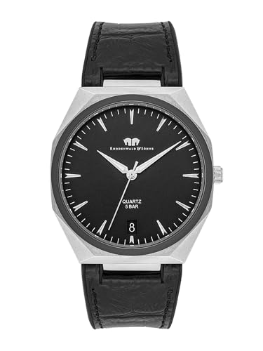 Rhodenwald & Söhne Herren Uhr analog Japan Quarzwerk mit Echtleder/Silikon schwarz Armband 10010354 Rhodenwald & Söhne Herren Uhr analog Japan Quarzwerk mit Echtleder/Silikon schwarz Armband 10010354 von Rhodenwald & Söhne