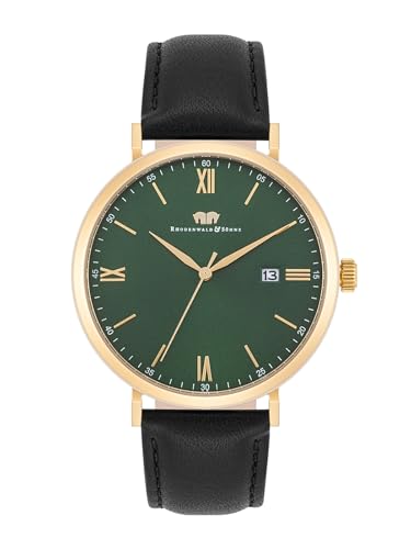 Rhodenwald & Söhne Herren Uhr analog Quarz mit Echtleder Armband schwarz 10010431 Rhodenwald & Söhne Herren Uhr analog Quarz mit Echtleder Armband schwarz 10010431 von Rhodenwald & Söhne