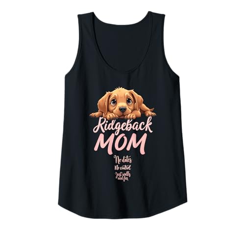 Damen Lustiges Ridgeback Mom Dog Rhodesian Ridgeback Mama Humor Zitat Tank Top Damen Lustiges Ridgeback Mom Dog Rhodesian Ridgeback Mama Humor Zitat Tank Top von Rhodesian Ridgeback Fun Designs