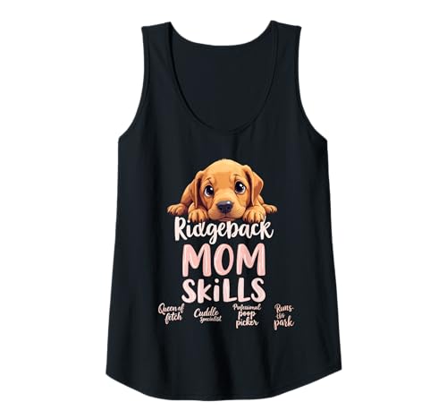 Damen Lustiges Ridgeback Mom Dog Rhodesian Ridgeback Mama Humor Zitat Tank Top Damen Lustiges Ridgeback Mom Dog Rhodesian Ridgeback Mama Humor Zitat Tank Top von Rhodesian Ridgeback Fun Designs