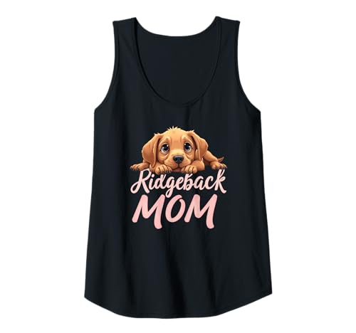 Damen Ridgeback Mama Hund Rhodesian Ridgeback Mama Süßer Welpe Tank Top Damen Ridgeback Mama Hund Rhodesian Ridgeback Mama Süßer Welpe Tank Top von Rhodesian Ridgeback Fun Designs