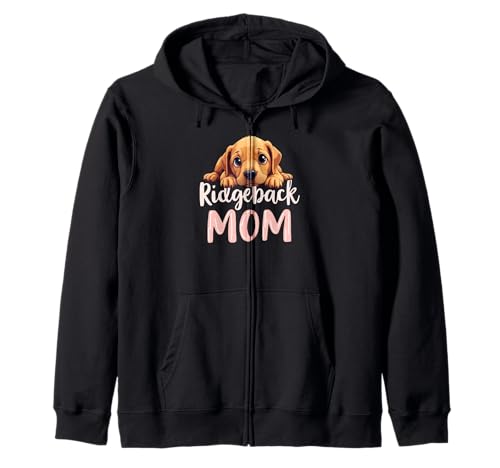 Ridgeback Mama Hund Rhodesian Ridgeback Mama Süßer Welpe Kapuzenjacke Ridgeback Mama Hund Rhodesian Ridgeback Mama Süßer Welpe Kapuzenjacke von Rhodesian Ridgeback Fun Designs