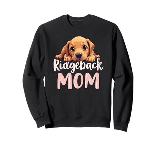 Ridgeback Mama Hund Rhodesian Ridgeback Mama Süßer Welpe Sweatshirt Ridgeback Mama Hund Rhodesian Ridgeback Mama Süßer Welpe Sweatshirt von Rhodesian Ridgeback Fun Designs