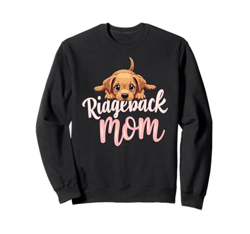 Ridgeback Mama Hund Rhodesian Ridgeback Mama Süßer Welpe Sweatshirt Ridgeback Mama Hund Rhodesian Ridgeback Mama Süßer Welpe Sweatshirt von Rhodesian Ridgeback Fun Designs