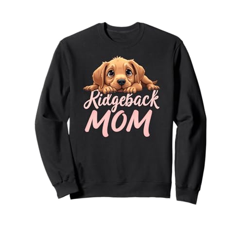 Ridgeback Mama Hund Rhodesian Ridgeback Mama Süßer Welpe Sweatshirt Ridgeback Mama Hund Rhodesian Ridgeback Mama Süßer Welpe Sweatshirt von Rhodesian Ridgeback Fun Designs