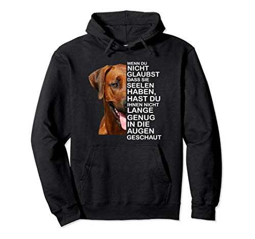 Rhodesian Ridgeback Hund Seele Damen Herren Pullover Hoodie von Rhodesian Ridgeback Hund Shirt & Geschenke