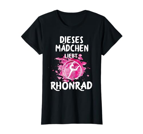 Rhönrad Motiv Rhönradturnen Turnen Mädchen Rhönradfahren T-Shirt von Rhönrad Rhönradturnen Geschenk