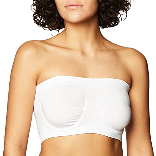 Ahh By Rhonda Shear Damen Angel Seamless Underwire Bandeau Bra BHS, Weiß, L EU Ahh By Rhonda Shear Damen Angel Seamless Underwire Bandeau Bra BHS, Weiß, L EU von Rhonda Shear