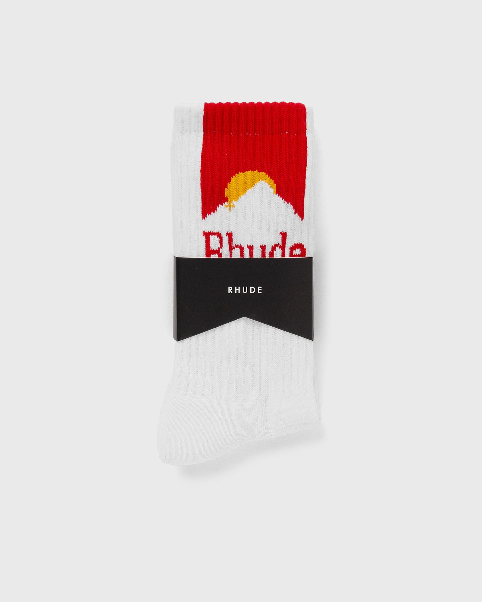 RHUDE MOONLIGHT SOCK men Socks white in Größe:ONE SIZE von Rhude