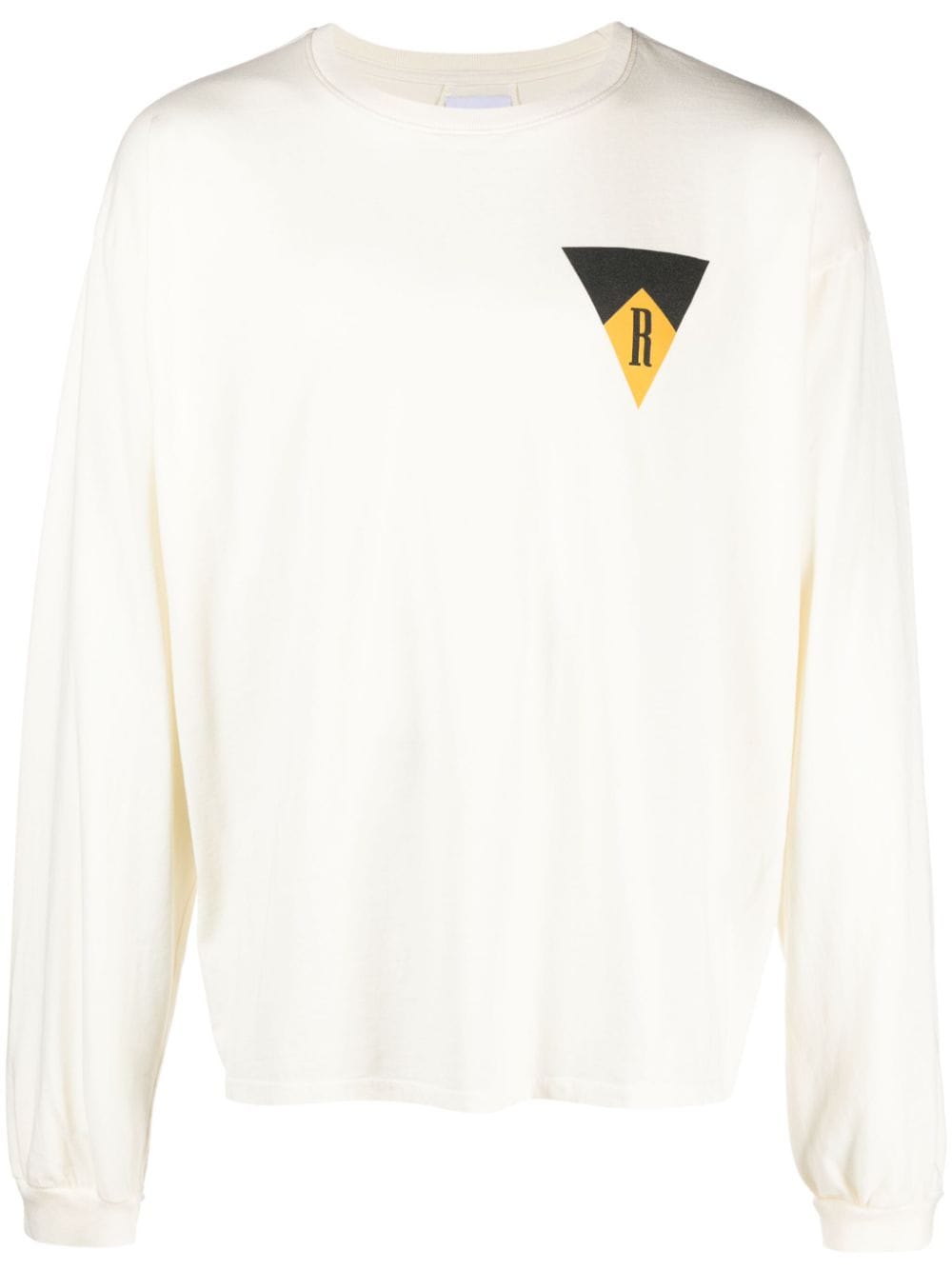 RHUDE Blood and Mud Pullover mit Logo-Print - Weiß von RHUDE