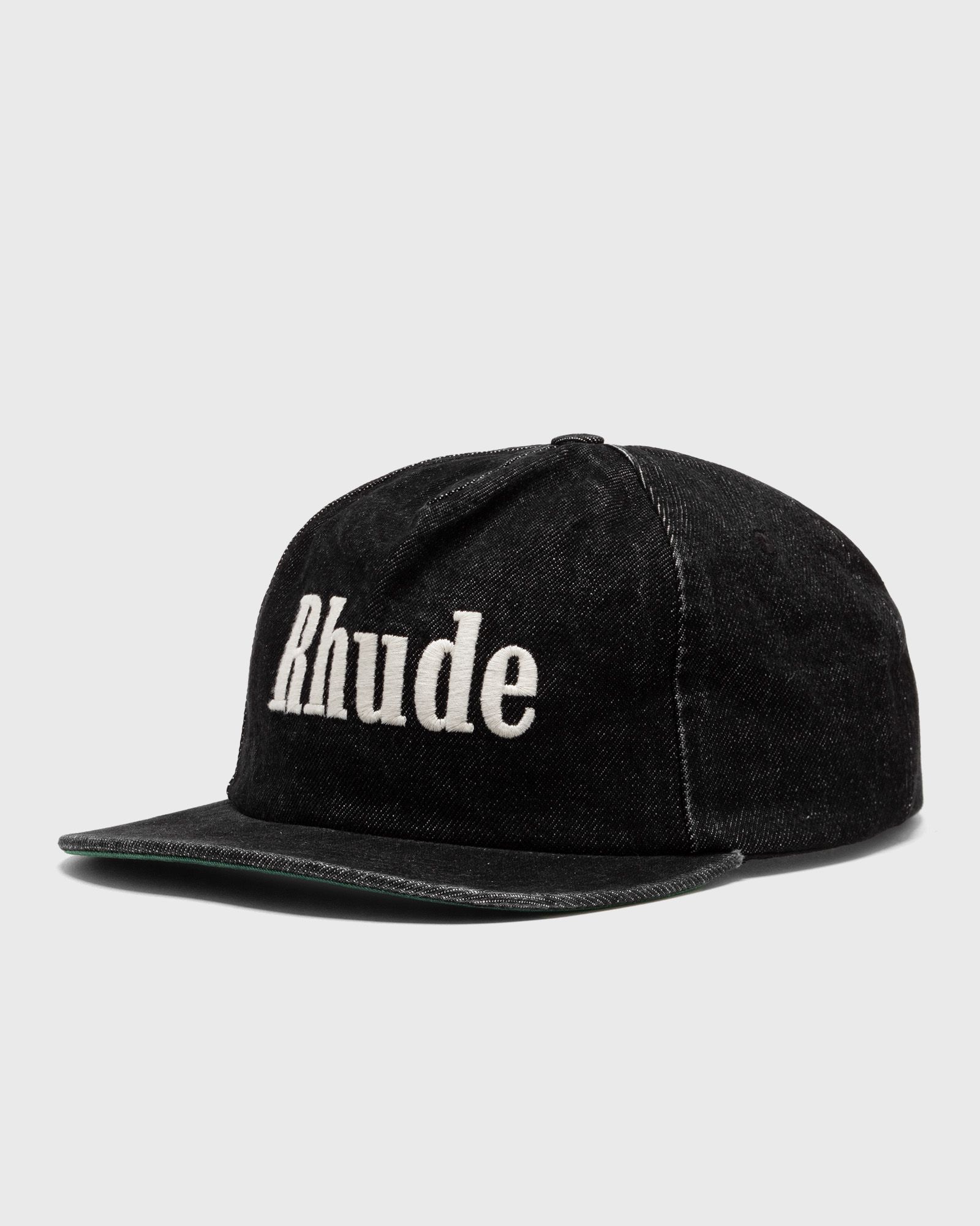 Rhude DENIM LOGO HAT men Caps black in Größe:ONE SIZE von Rhude