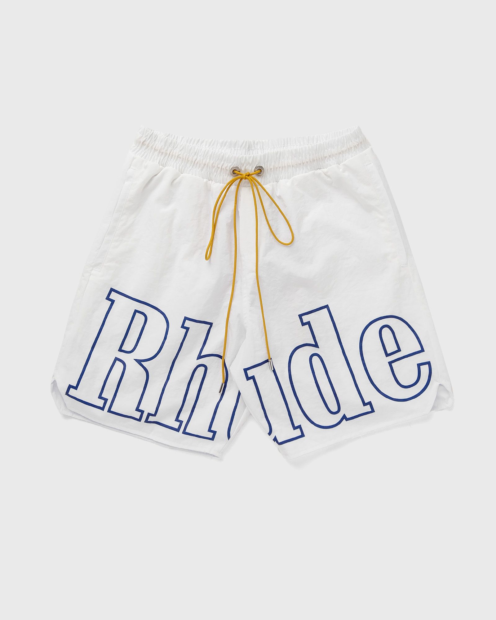 Rhude LOGO TRACK-SHORT men Sport & Team Shorts white in Größe:L von Rhude