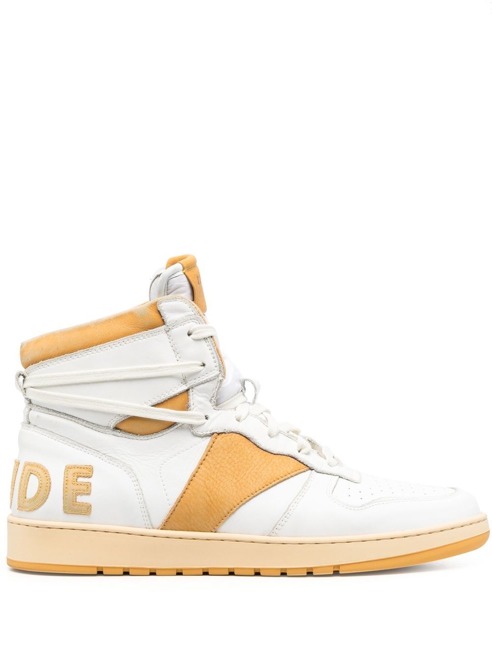 RHUDE Rhecess High-Top-Sneakers - Weiß von RHUDE