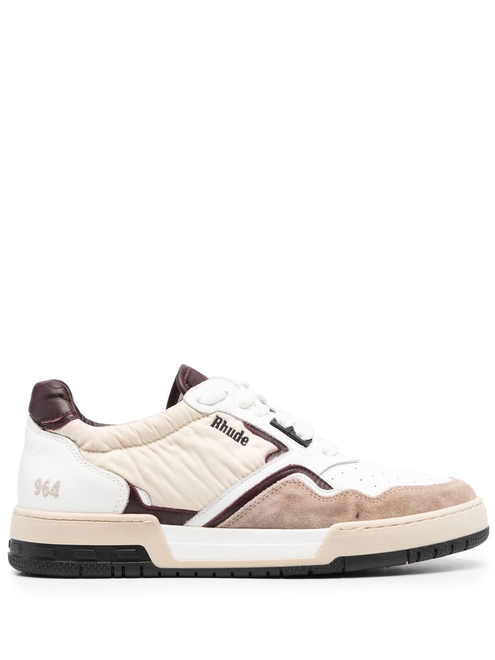 RHUDE Sneakers mit Logo-Patch - Weiß von RHUDE