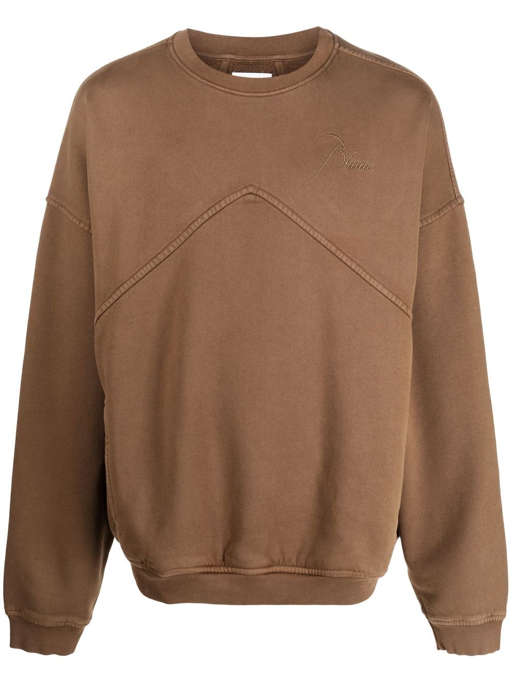 RHUDE Pullover im Oversized-Look - Braun von RHUDE