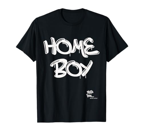 HOME BOY OLD SCHOOL RAP HIP HOP inspiriertes Merch Bad Brother T-Shirt von Rhyme Tees