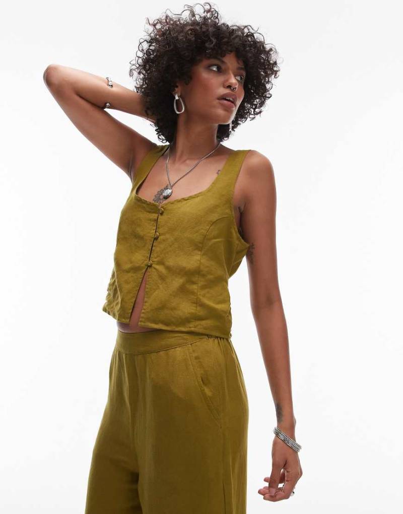 Rhythm - Maya - Trägertop in Olivgrün Rhythm - Maya - Trägertop in Olivgrün von Rhythm