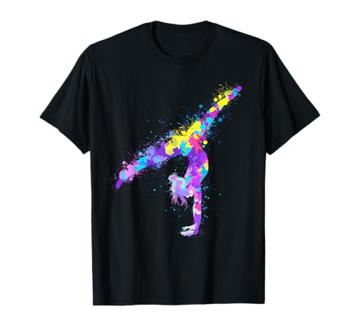 Turnerin Kostüm Kinder Turnen Mädchen Geschenk T-Shirt Turnerin Kostüm Kinder Turnen Mädchen Geschenk T-Shirt von Rhythmische Gymnastik Kleidung